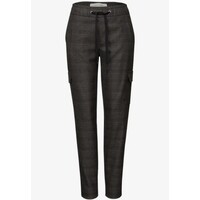 Street One Bonny Cargo Check Silk Brown