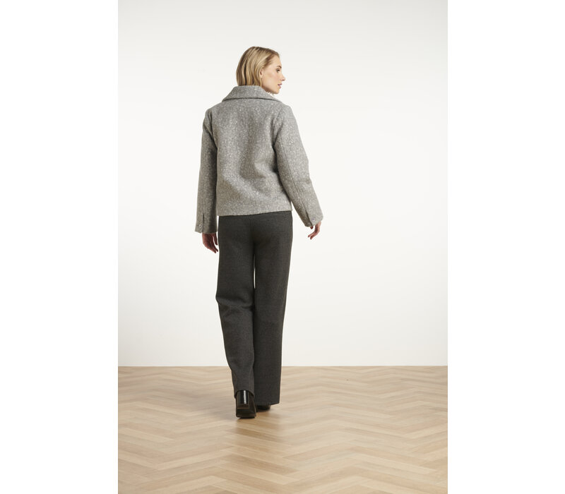 Smashed Lemon Coat Grey
