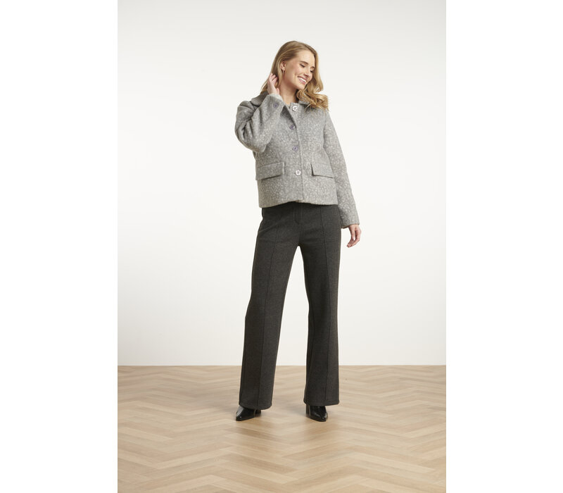 Smashed Lemon Coat Grey