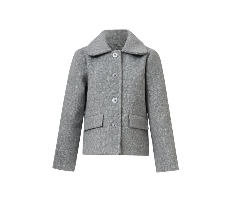 Smashed Lemon Coat Grey