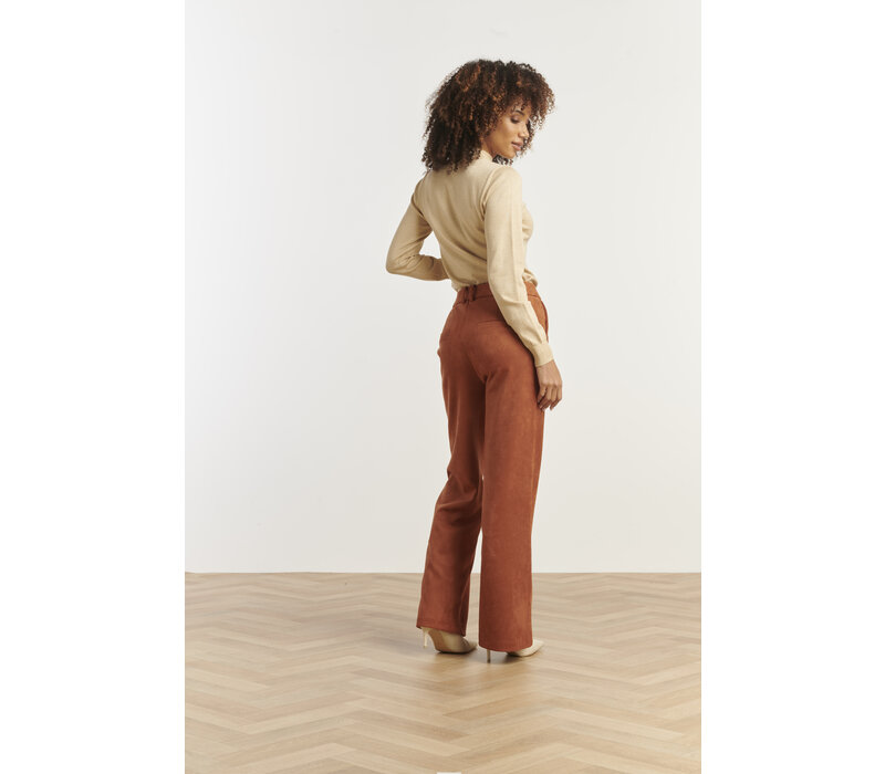 Smashed Lemon Knit Trui Sand