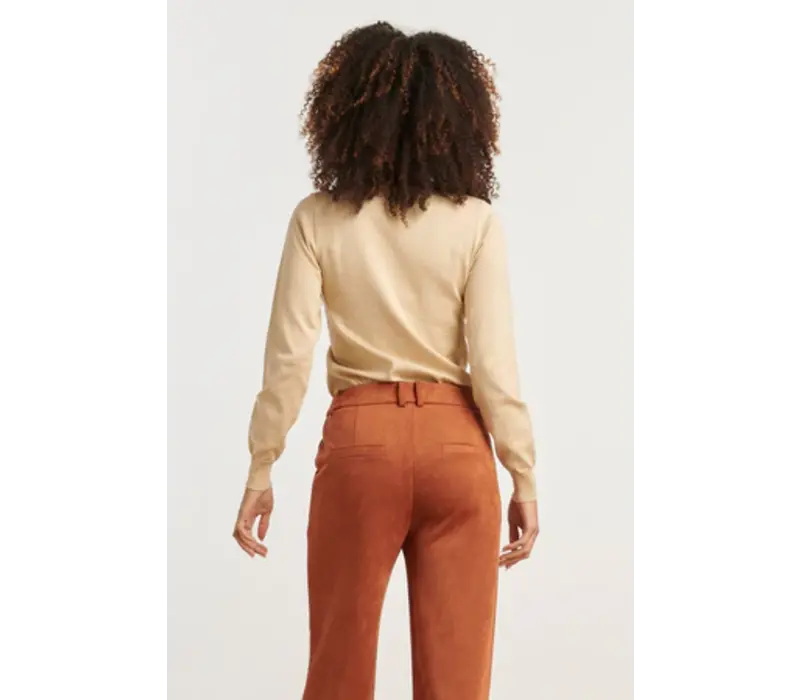 Smashed Lemon Knit Trui Sand