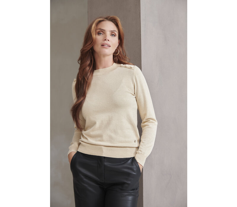 Smashed Lemon Knit Trui Sand