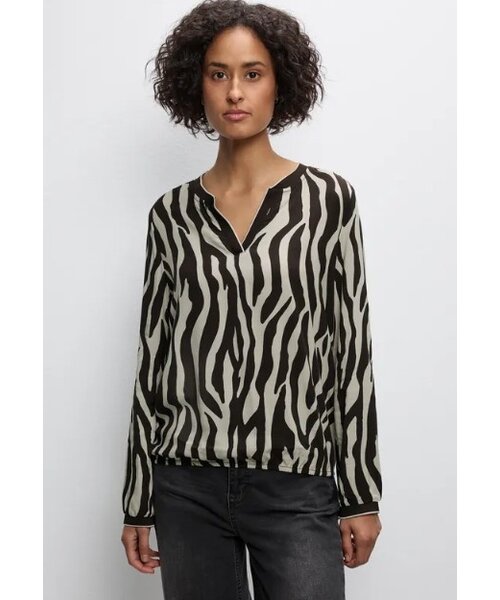 StreetOne Street One Tunic Blouse with Elastic Tape