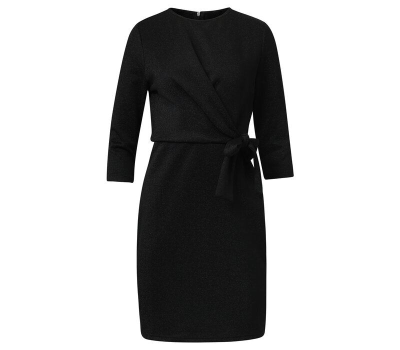 Smashed Lemon Dress Black