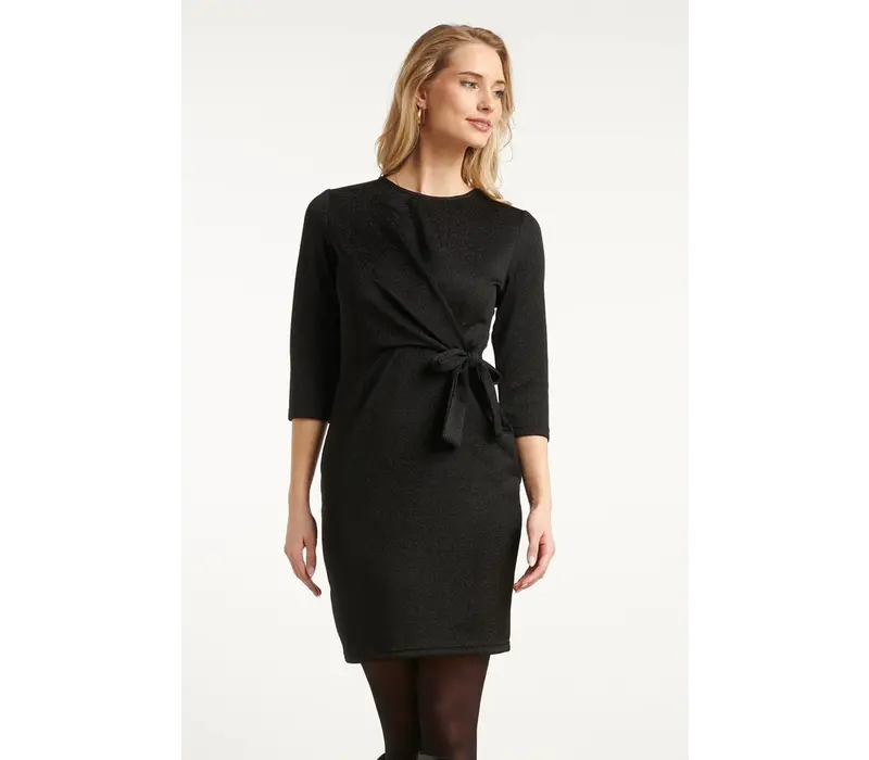 Smashed Lemon Dress Black
