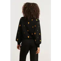 Smashed Lemon Knit Trui Black Gold