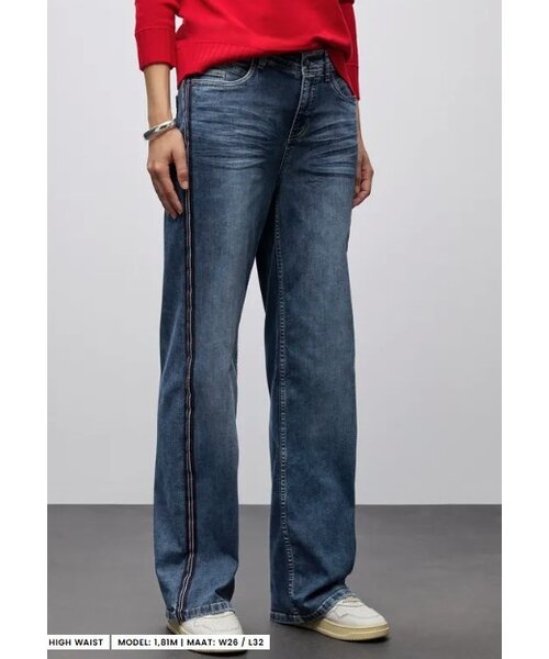 StreetOne Street One Wide Leg High Waist
