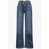 Street One Wide Leg High Waist Medium Blue Soft Washed