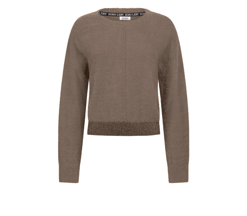 Zoso Knitted Sweater Mocha