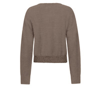 Zoso Knitted Sweater Mocha
