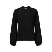 Smashed Lemon Blouse Black