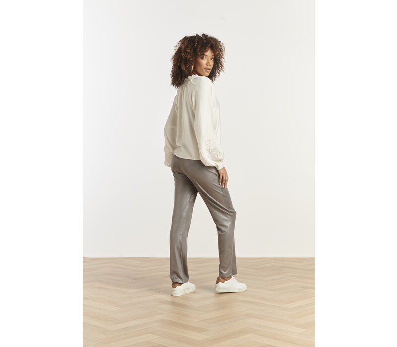 Smashed Lemon Blouse Off White