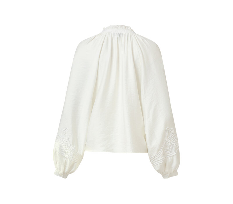 Smashed Lemon Blouse Off White