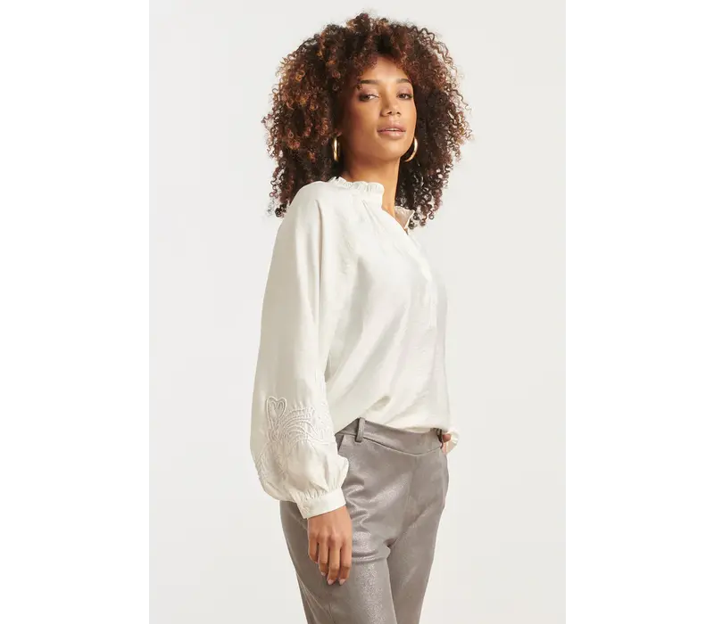 Smashed Lemon Blouse Off White