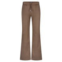 Red Button Colette 2 Tone Suedine Pants Mid Brown