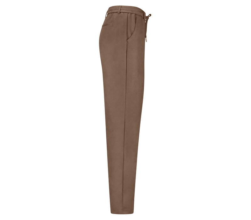 Red Button Colette 2 Tone Suedine Pants Mid Brown