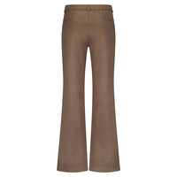 Red Button Colette 2 Tone Suedine Pants Mid Brown
