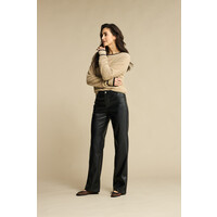 Red Button Colette Faux Leather Lengte 32 Black