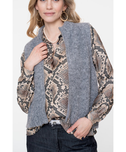 Geisha Geisha Pullover Sleeveless with Zipper Geisha Geisha Pullover Sleeveless with Zipper
