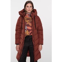 Geisha Jacket Mid Long Brick