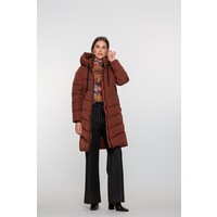 Geisha Jacket Mid Long Brick