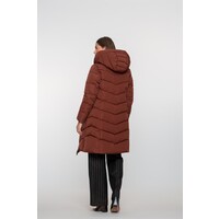 Geisha Jacket Mid Long Brick