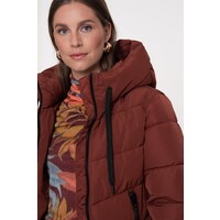 Geisha Jacket Mid Long Brick