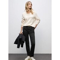 Street One Denim Jane Mid Waist Black Clean Washed