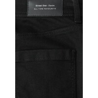 Street One Denim Jane Mid Waist Black Clean Washed
