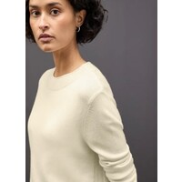 Street One Rolled Edge Collar Sweater Soft Beige