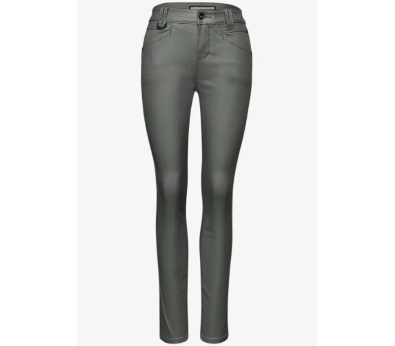 Street One York Coating Balsam Green