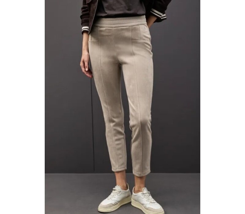 Street One Hope Velour Dark Morning Beige