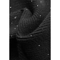Street One Knit 2x Loop with Sequins Black