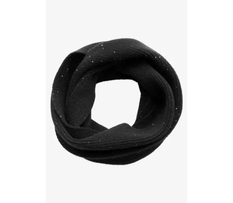 Street One Knit 2x Loop with Sequins Black