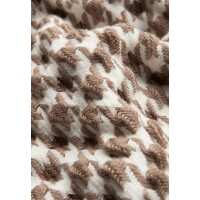 Street One Bubble Houndstooth Long Sjaal Rocky Brown