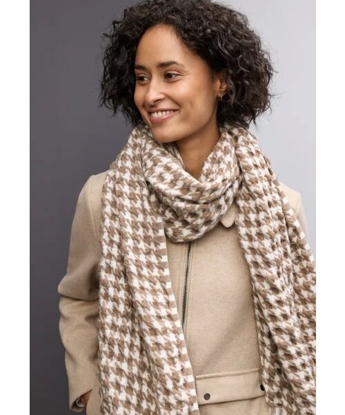 StreetOne Street One Bubble Houndstooth Long Sjaal