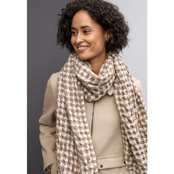 Street One Bubble Houndstooth Long Sjaal 