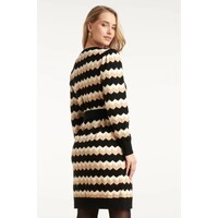Smashed Lemon Knit Dress Black Sand