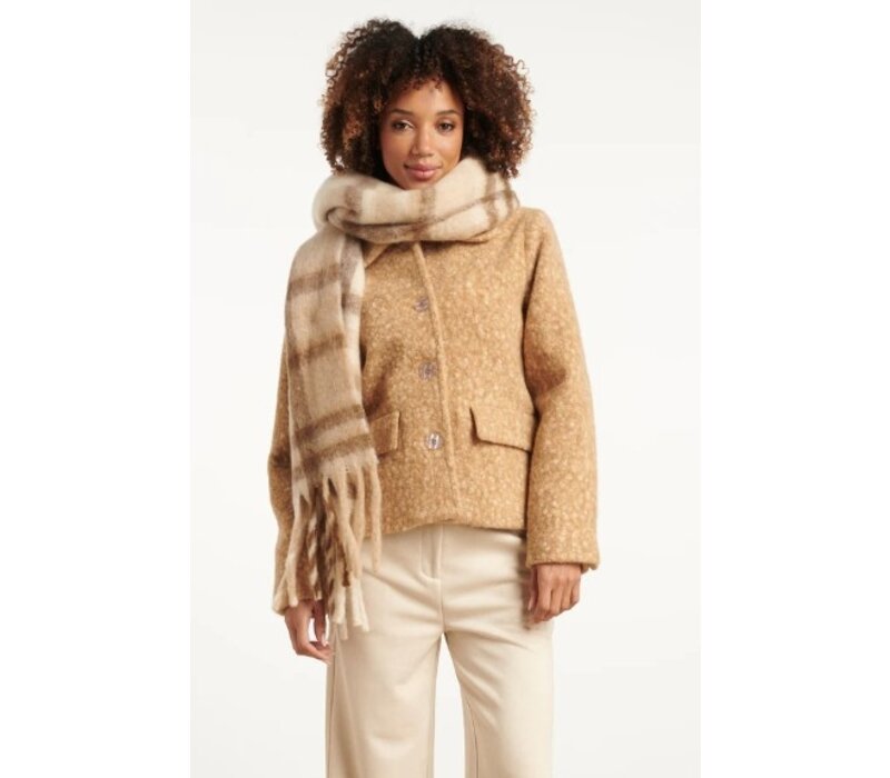 Smashed Lemon Sjaal Sand Multicolour