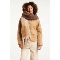 Smashed Lemon Sjaal Sand Brown