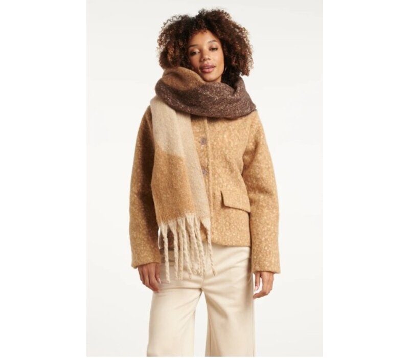 Smashed Lemon Sjaal Sand Brown