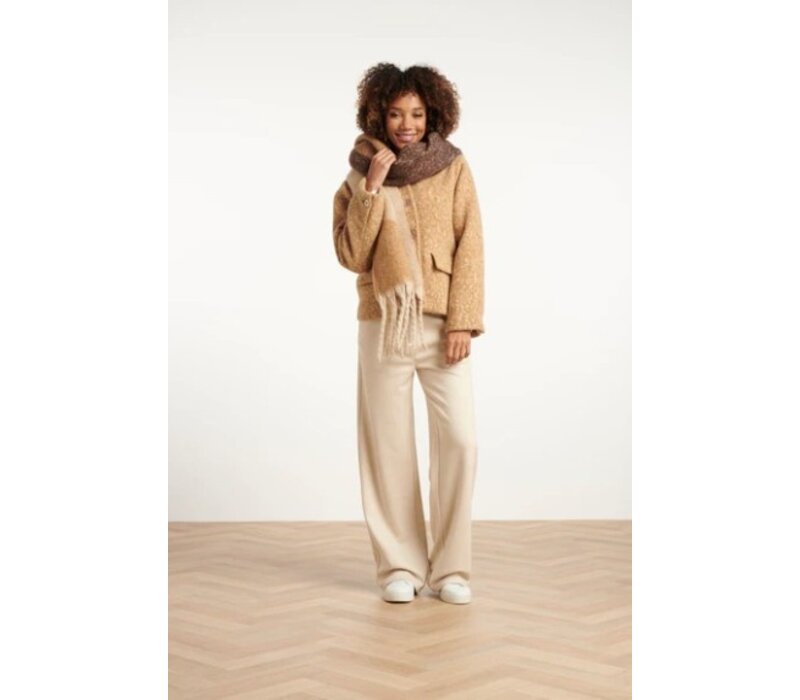 Smashed Lemon Sjaal Sand Brown