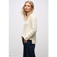 Street One Turtle Neck Cable Sweat Soft Beige