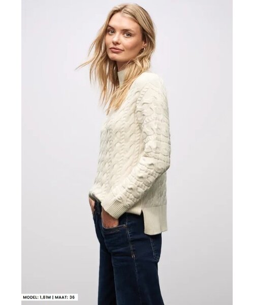 StreetOne Street One Turtle Neck Cable Sweat