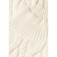 Street One Turtle Neck Cable Sweat Soft Beige