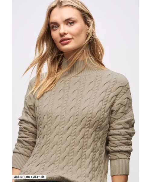 StreetOne Street One Turtle Neck Cable Sweat