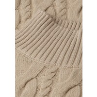 Street One Turtle Neck Cable Sweat Sanded Beige
