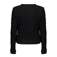 Geisha Vest Sequences Black