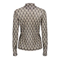 Geisha Top Mesh Off White